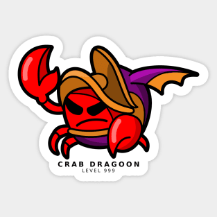 Crab Dragoon Sticker